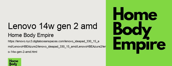 lenovo 14w gen 2 amd