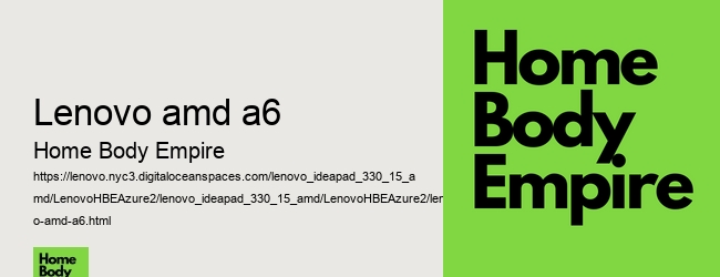 lenovo amd a6