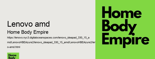 lenovo amd