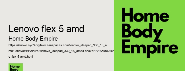 lenovo flex 5 amd